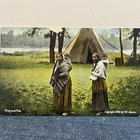 Hiawatha Indian Native American Antique Postcard Set Series 1-12 Printed Germany