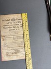 Rare 1935 Shelby Nc Aaa Auto Races Program Cleveland Co Fair 