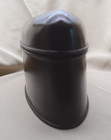 Antique Solid Walnut Wood Large Oval Herb  Grain sewing Notions  Keepsake Box