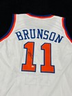 Jalen Brunson New York Knicks Signed Basketball Jersey Coa