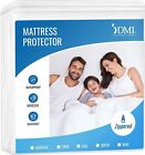 Mattress Cover Waterproof Zippered Bed Bug Protector Twin Size Durable all Sizes