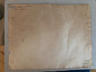 Vtg German Litho Ferdinand Doerr Town Overlooking River