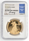 Us 2017 W Eagle Gold  50 Dollar Ngc Graded Pf70 Ultra Cameo 1 Ounce Proof Coin