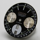 Dial For Citizen 8110 Cal  67-9011 Bullhead Black And Silver Panda Part 901018-y