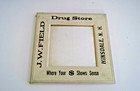 Vtg J w  Field Drugstore  Hinsdale  N h  Advertising Mirror By Ithaca Sign Works