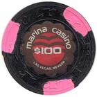 Marina Casino Las Vegas Nevada  100 Chip 1990s