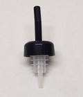 1 Dozen Whiskflow Liquor Bottle Pourers Non Measured Black Pour Spouts