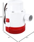 3700 Gph 12v Non Automatic Bilge Pumps For Boats Boat Marine Plumbing Electric
