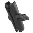 Ram Mounts Ram-b-201u 3 Inch Aluminum Double Socket Arm For 1  Ball 