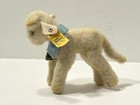 Vintage Steiff Mohair    lamby    Lamb With Bell  Pink Ribbon  Ear Tag   Name Tag