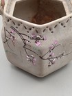 Antique Japanese Banko Ware Meiji Teapot Mini 2 5  Wicker Handle Unglazed No Lid