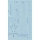 Blue Klip Kards Dog Grooming Kennel Card Diagram Info Checklist  5 X 8 100 Ct