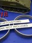 1 Set Of New Tracks And  6 Missiles For Dinky Toys Striker