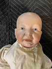 Antique K   R Baby Doll With Star Of David 