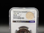 1956 Franklin Half Dollar Ngc Ms64 Original Bag Fragment Label - Free Shipping