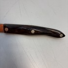 Vintage Cutco 1723 Carving Knife Stainless Classic Brown Handle 9    Blade Usa Ec