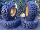 4-12-16 5 Sks-4 Lifemaster Style Skid Steer Tires rims For Cat 252 256 262 272