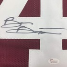 Framed Autographed signed Brian Bosworth 35x39 Oklahoma Red Jersey Jsa Coa