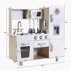 Kids Kitchen Playset  Wooden Play Toy W sound   Light