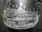 1893 Columbian Expo Worlds Fair Chicago Glass Pitcher W Mining   Government Bldg