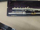 Yamaha Allegro Yfl-371 Intermediate Flute - 925 Solid Silver Head  Gold Lip  Ec