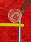 Lenox Windswept Spiral Cut Crystal Wine water Glass Height  8 5 8 In