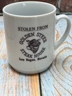 Stolen From Golden Steer Steak House Las Vegas 6oz Demitasse Mug Pair