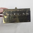 Vintage 1990s Brass Metal Camel Cigarette Storage Box Tin 7     4     3-5 8  Read   