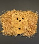 Large Iroquois Cornhusk Mask ceremonial Mythological Medicine Society excellent 