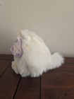 New Vtg Puffkins By Swibco Paws Plush 4  Beanie White Cat Named Paws 1994 W7