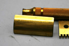 Vintage 1930 s Gillette Gold Tone 3 Piece Razor  L1