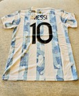 Nwt Argentina Soccer Jersey Shirt Lionel Messi  10  Us Ship Retains Over  100