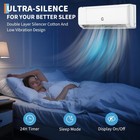 18000 Btu Ductless Air Conditioner 19 Seer2 1250 Sq Ft Heat Pump W  Install Kit