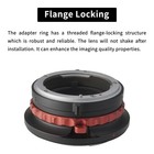 Xpimage Lens Mount Adapter For Nikon F Lens To Hasselblad X System Xcd Camera
