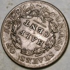 1809 Classic Head Half Cent Beautiful Hair Curls W rare 160 Degree Die Rotation