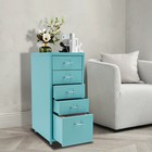 Metal File Storage Cabinet Storage Cabinet 5-drawer Storage Cabinet With Wheels