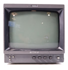 Sony Pvm-97 9  Black And White Video Monitor Retro