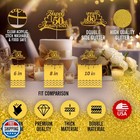 50th Anniversary Cake Topper Gold Glitter  50 Wedding Anniversary Party Decor   