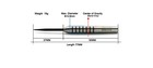 Cuesoul Tungsten Steel Tip Darts- Precise Barrels 18 19 21 24 Grams 25 Grams