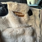 Pelsbarn Luxurious Car Dog Bed Full Rear Back Seat Protector Faux Fur  Beige