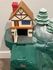 Fisher Price Geotrax Mile High Train Mountain Only Geo Trax Green Snow Topped