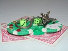 Poker Card Guard Brass Snake Dragon Dice Aces Jewels Hand-crafted