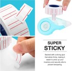 30 Rolls White Red Line Price Tags Labels For Mx-5500 Gun Labeller Sticker   Ink