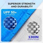 18 X 36 Ft Rectangle In-ground Swimming Pool Cover Safety Pool Winter Cover Blue