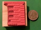 Paragraph Rubric - Teacher s Writing composition Rubber Stamp  Wood Mounted