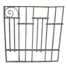 Antique Victorian Iron Gate Window Garden Fence Architectural Salvage Door  054