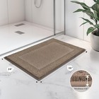 Bathroom Rugs Non-slip Extra Soft Absorbent 24  X 36  Grayish Brown   Coffee