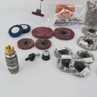 Dynabrade Dgr31 Nitro Series Right Angle Air Die Grinder Kit W  3m Wheels Lot