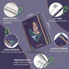 Hardcover Spiral Address Book Alphabetical Tabs 7 7  5 2  