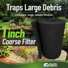 Aquatic Experts Classic Koi Pond Filter Pad Coarse  Black Bulk 3 4 -1  Thick